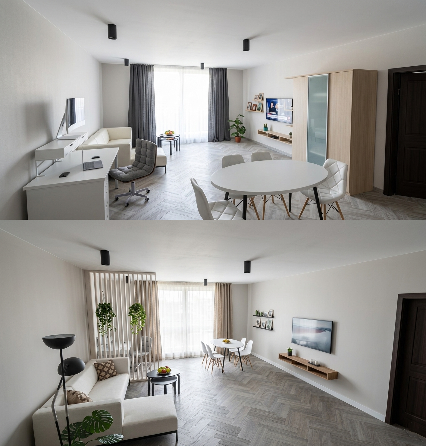 Prieš-po interjeras